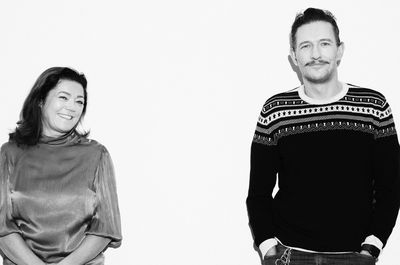 Kristin Skogen Lund og Kristopher Schau.